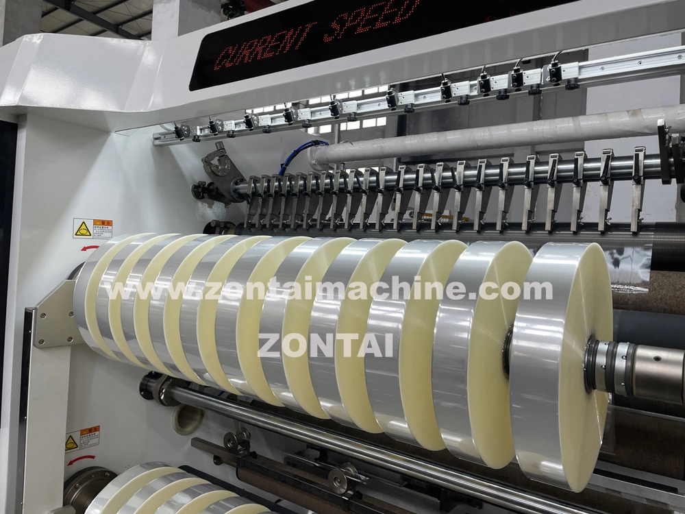 Zontai Ztm-C Slitting Rewinding Machine for Film BOPP, PVC, Pet, Aluminum, Foil